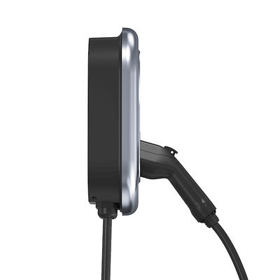 Type 1ev Lader 40A het Laden de Lader van het Post9.6kw Wallbox Level2 Elektrische voertuig met LCD het Scherm
