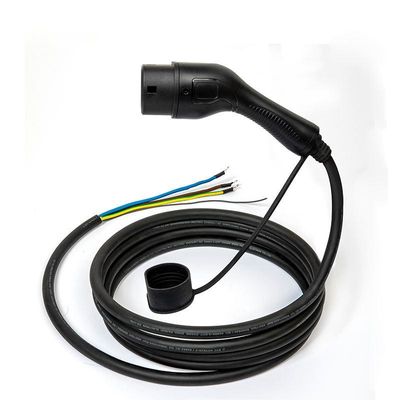 11kW de Lader van de EU Standaardtype2 EV het Laden Stop16a/3phase de Elektrische Kabel AC 480V van de Autolader