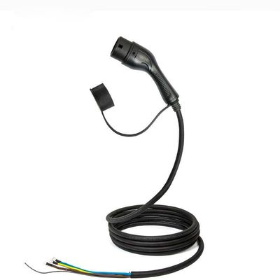 22kW draagbare OEM van de Voertuig Ladende Kabel EV Enige de Stop32a/3phase van de Kanontype2 Lader