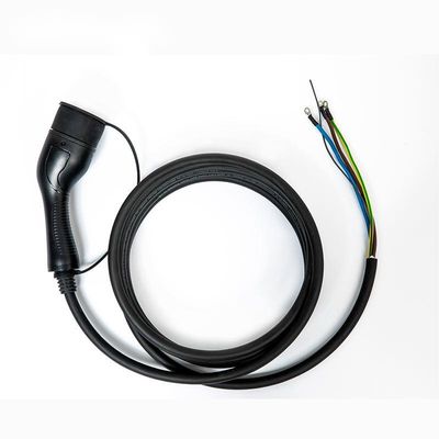 22kW draagbare OEM van de Voertuig Ladende Kabel EV Enige de Stop32a/3phase van de Kanontype2 Lader