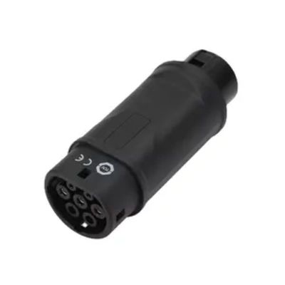 Type 1 aan Type2-van de de Adapterconvertor van de Elektrisch voertuiglader de Schakelaarev Lader AC 250V