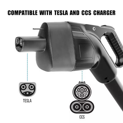 IP55 bescherming Tesla CCS Combo 1 Adapter CCS1 aan Tesla voor Model 3 het Snelle Laden van Y X van S 175KW