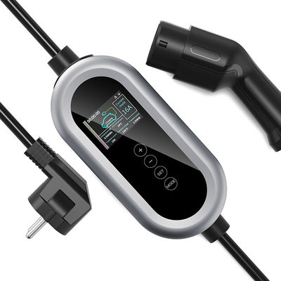 OEM paste Draagbare de Auto van Type2 AC 230V Elektrische het Laden Post 16A Draagbare aan EV-Lader