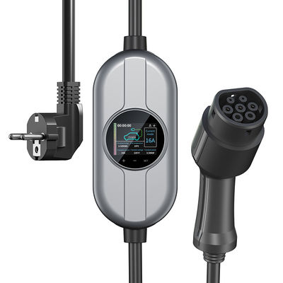 50/60Hz type - 2 Draagbare EV Lader met AC 230V van de Controledoos Huidige Regelbare Huisev Lader