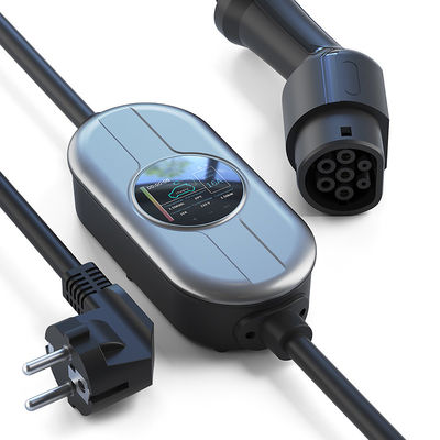 50/60Hz type - 2 Draagbare EV Lader met AC 230V van de Controledoos Huidige Regelbare Huisev Lader