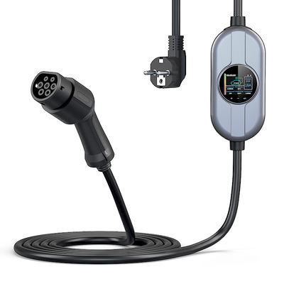50/60Hz type - 2 Draagbare EV Lader met AC 230V van de Controledoos Huidige Regelbare Huisev Lader