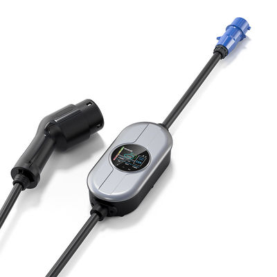 EV autolader Type2 IEC62196 16A Draagbare EV het Laden Post AC 250V
