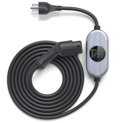 16A Type1 Mobiel Oplaadstation AC Oplaadpaal SAE J1772 Met LCD