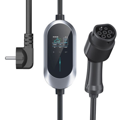 Maximum Huidige Aanpassingstype van 32A - 2 EV Snelle Lader, OEM AC Draagbare Elektrisch voertuiglader