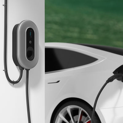 AC 400V Type2 Wallbox EV het Elektrische voertuig van de Autolader 8-16A Regelbare het Laden Stapel In drie stadia