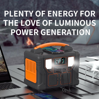 18-23V/3A (Maximum 60W) Zonne het Laden Input Draagbare Krachtcentrale Zonnegenerator UL Li-Ion Battery Supply 300W