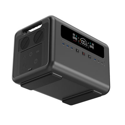 LCD toont Batterij van de de Krachtcentrale1200w AC Intput Zonnegenerator LiFePO4 van 2304Wh de Draagbare voor het Kamperen