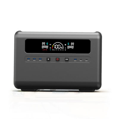 De draagbare ZonneVoeding 50/60Hz AC/DC USB3.0/Type-C van de Krachtcentralegenerator 2304Wh