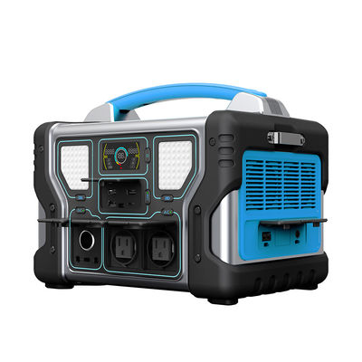 De draagbare Zonnegenerator van de Krachtcentrale400w Max Solar Charging Input LiFePO4 Batterij