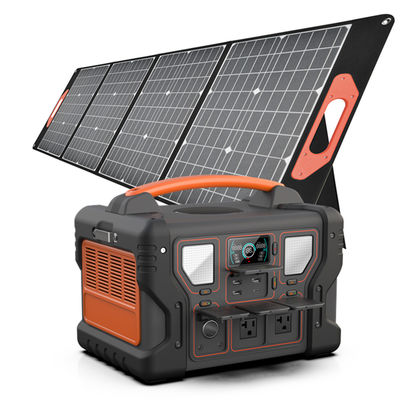 1000W huis/Buitenkant ReserveKrachtcentrale1008wh LiFePO4 Batterij met Zonnepaneel