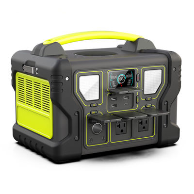 LCD Zonnegenerator van de Vertonings1000w de Draagbare Krachtcentrale met 50/60Hz-Outputfrequentie