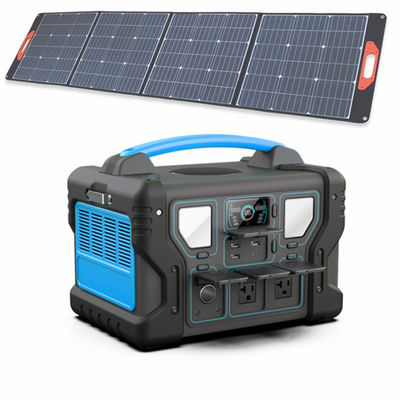 LCD renoveert de Vertonings300w/500w/700w/1000w Draagbare Krachtcentrale met Waterdicht Zonnepaneel