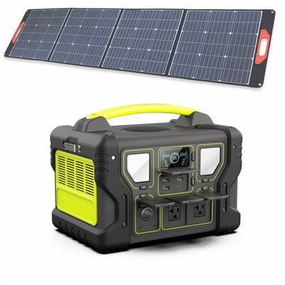 1000W draagbare Krachtcentrale 999Wh UL Li-Ion Battery Backup Power Supply met Zonnepaneel