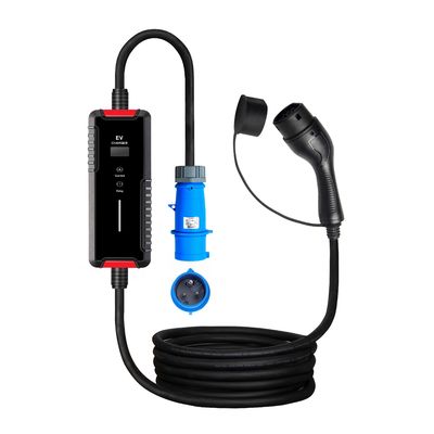 AC 16A EV Snel Laders3.5kw Type - 2 EV-het Laden Post voor Huis of het Openlucht Gebruiken